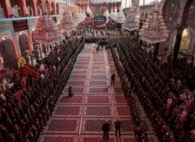 Əhya gecəsi imam Hüseynin (ə) hərəmindən – Fotolent