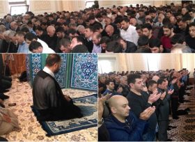 Hacı Cavad Məscidində ilk izdihamlı namaz qılındı – FOTO + VİDEO